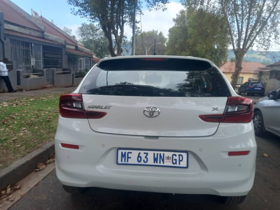 2022 Toyota Starlet 1.5xs Petrol, Manual, White 45000km Service Book