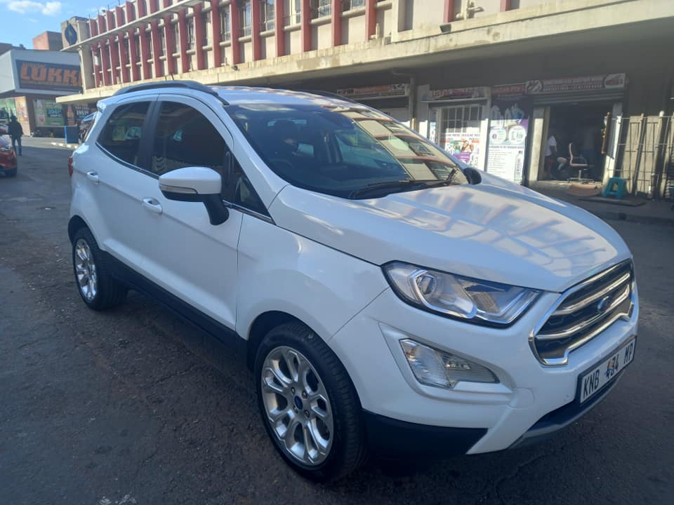 2022 FORD ECOSPORTS 1.0 ECOBOOST PETROL, AUTOMATIC, WHITE COLOUR, MILEAGE 30000KM