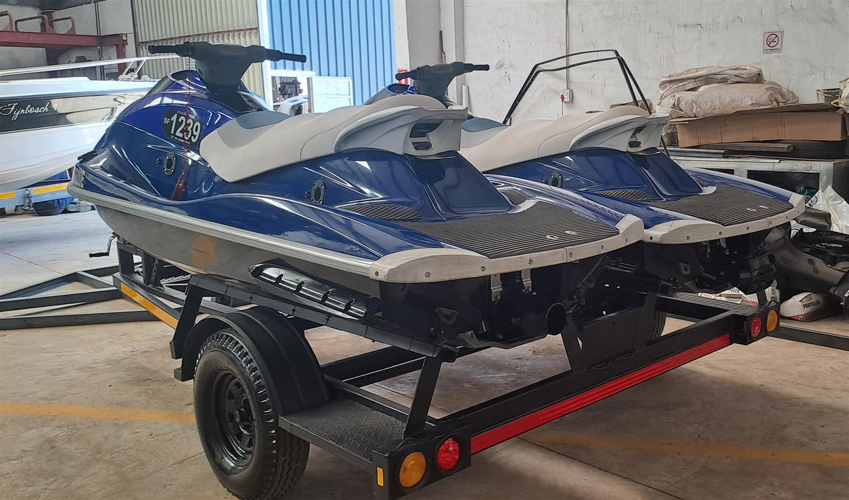 2 x VX 1100 Jet Ski's & Trailer for sale