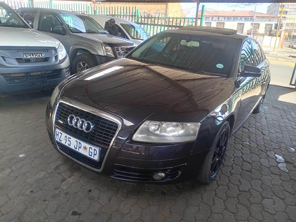 Audi A6 3.0 TDI Automatic Diesel 2005 Black Leather interior Sunroof