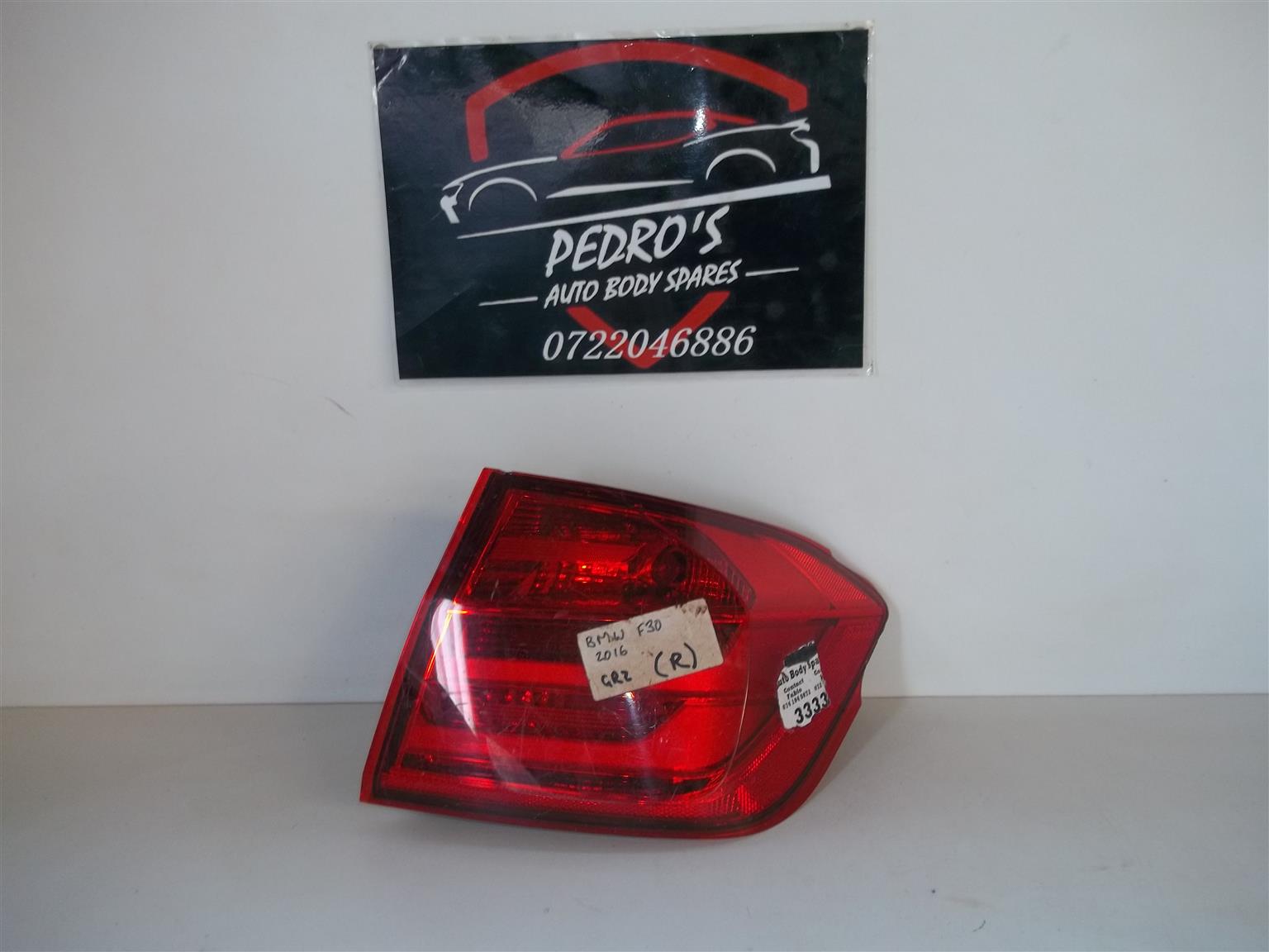 Bmw F30 (2016) right outer tail light - Private Seller Bmw F30 (2016) right outer tail light - Private Seller