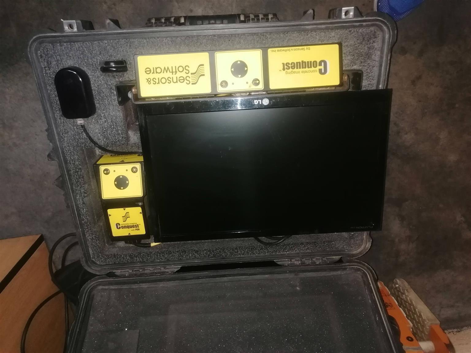 Conquest concrete imaging tester