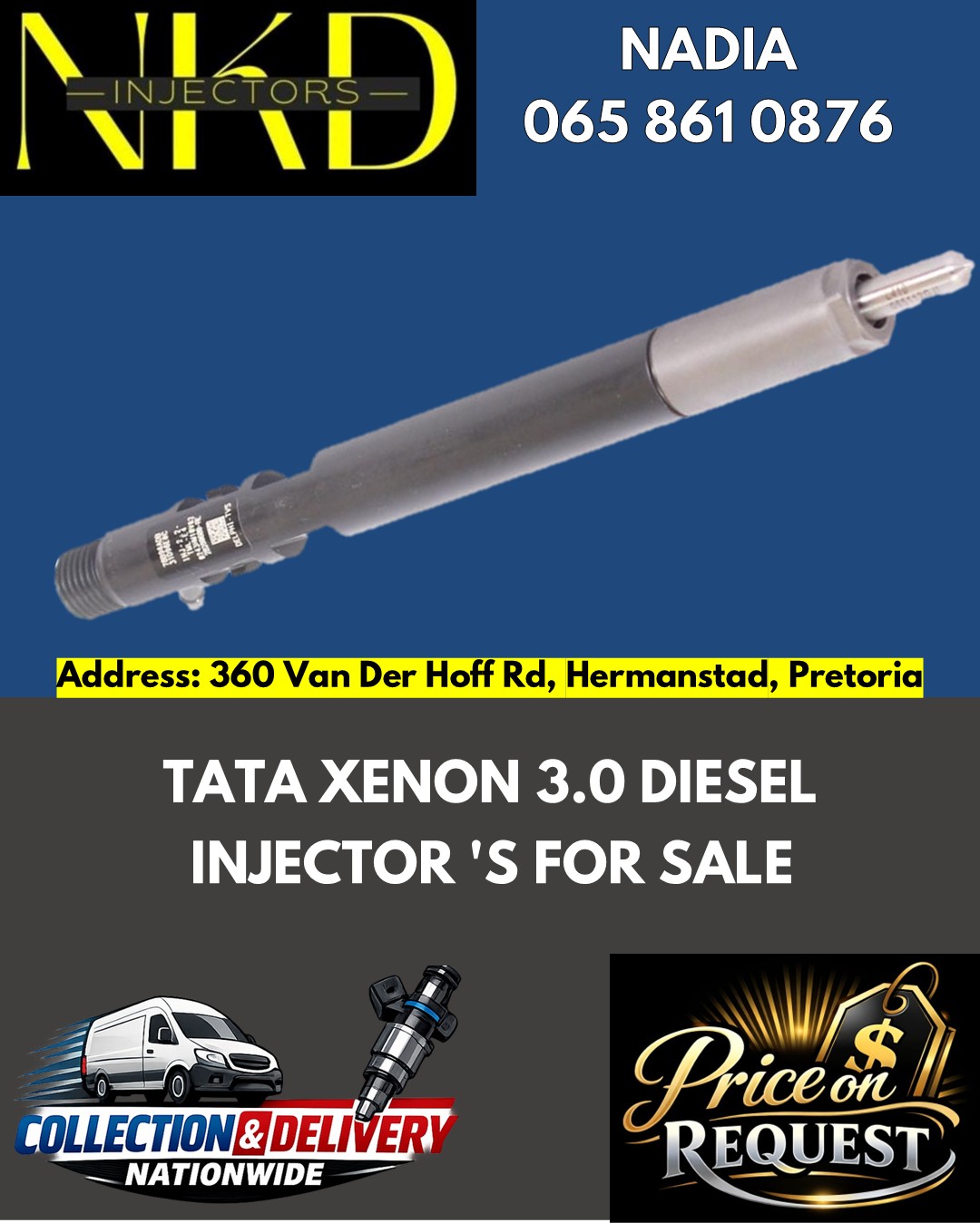 TATA XENON 3.0 DIESEL INJECTORS FOR SALE OR TO RECON - Private Seller TATA XENON 3.0 DIESEL INJECTORS FOR SALE OR TO RECON - Private Seller