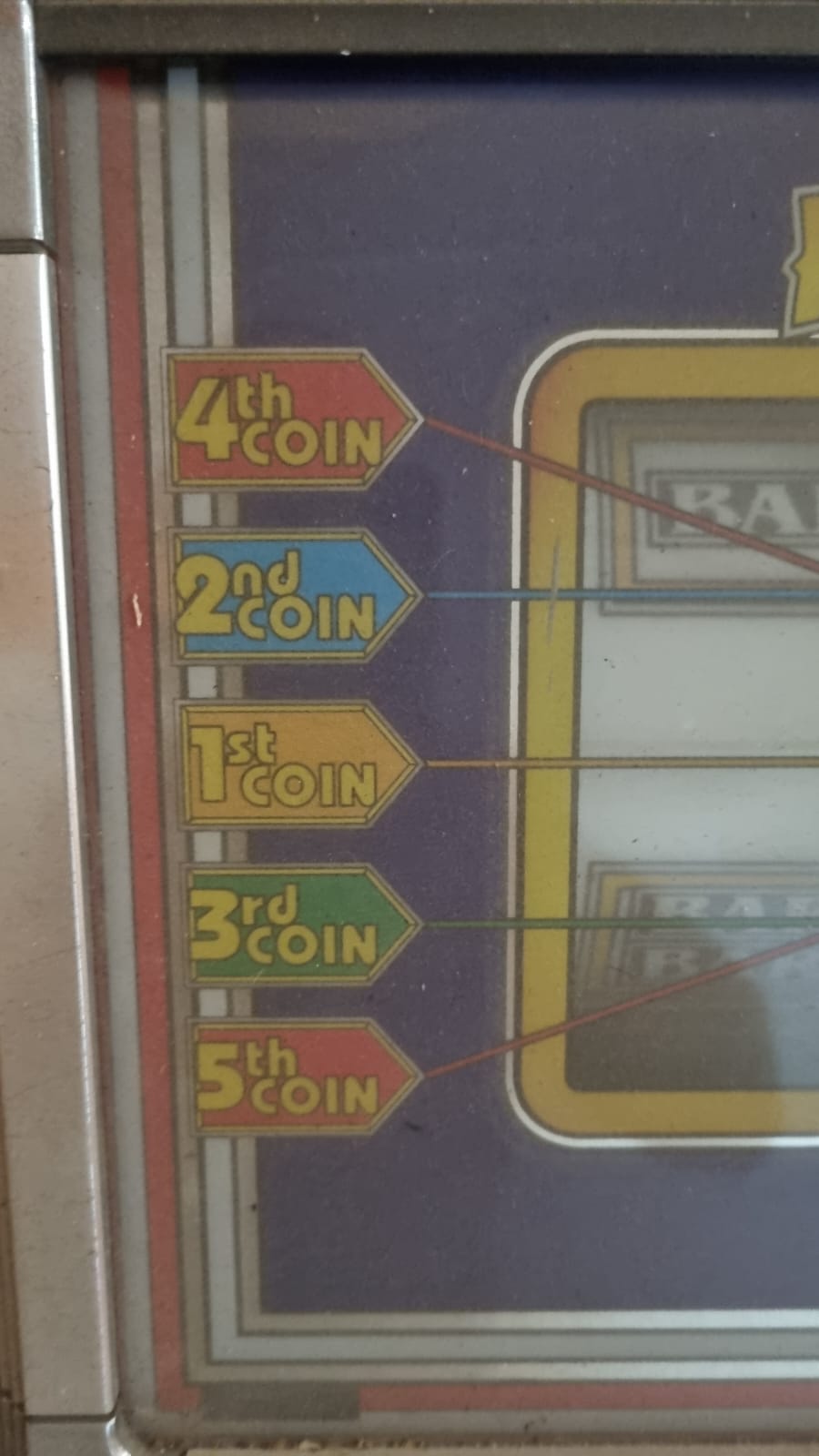 Unrestored Slot Machine -