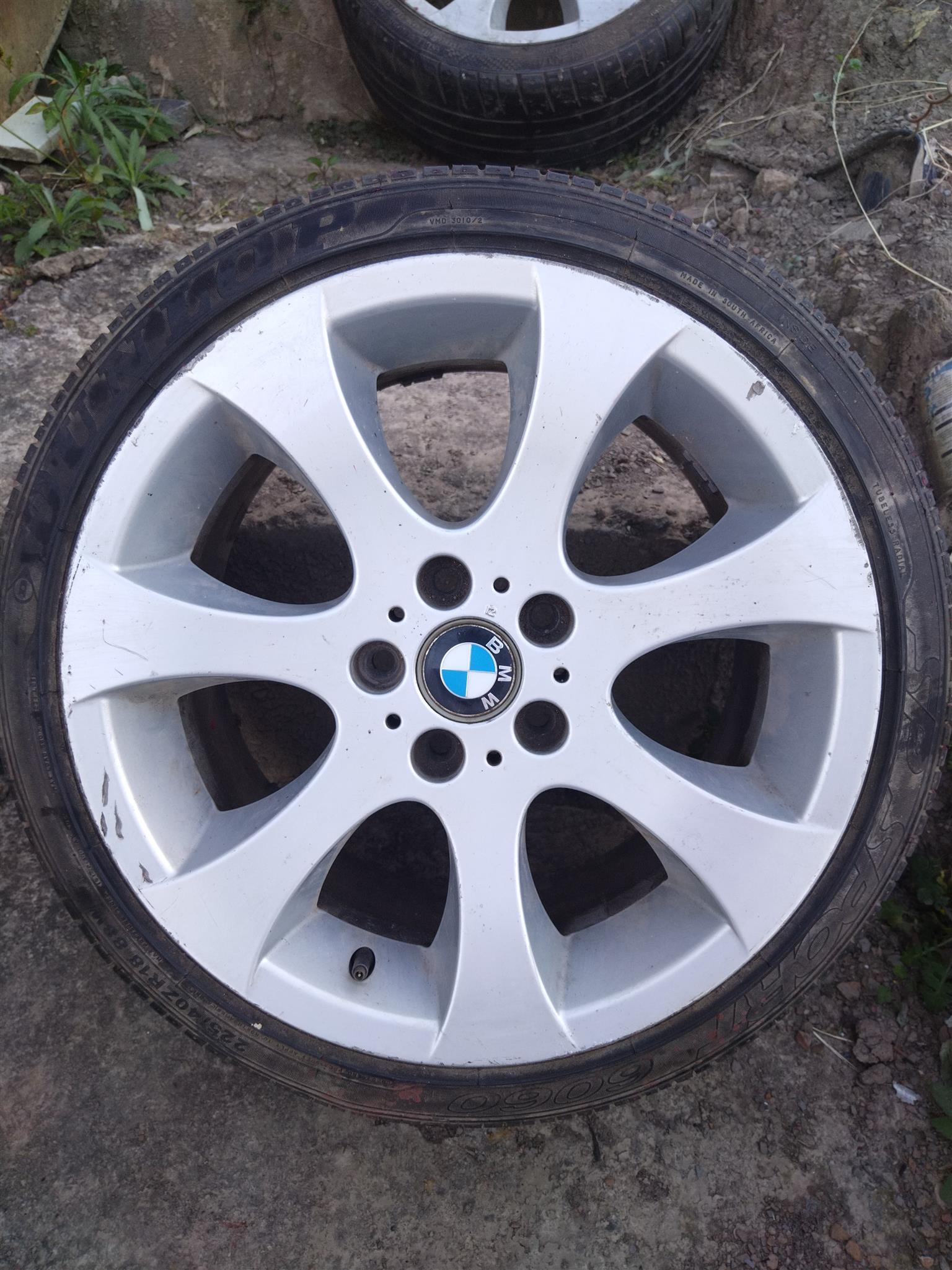 Bmw Ellipsoid 18" rims and tyres