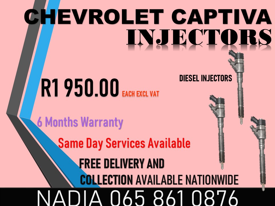 CHEVROLET CAPTIVA DIESEL INJECTORS AVAILABLE - Private Seller CHEVROLET CAPTIVA DIESEL INJECTORS AVAILABLE - Private Seller