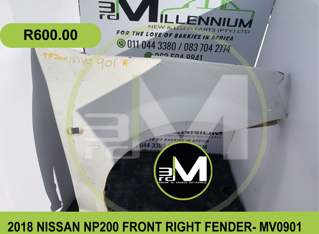 FENDER - RIGHT FRONT - NISSAN NP200 - Private Seller FENDER - RIGHT FRONT - NISSAN NP200 - Private Seller