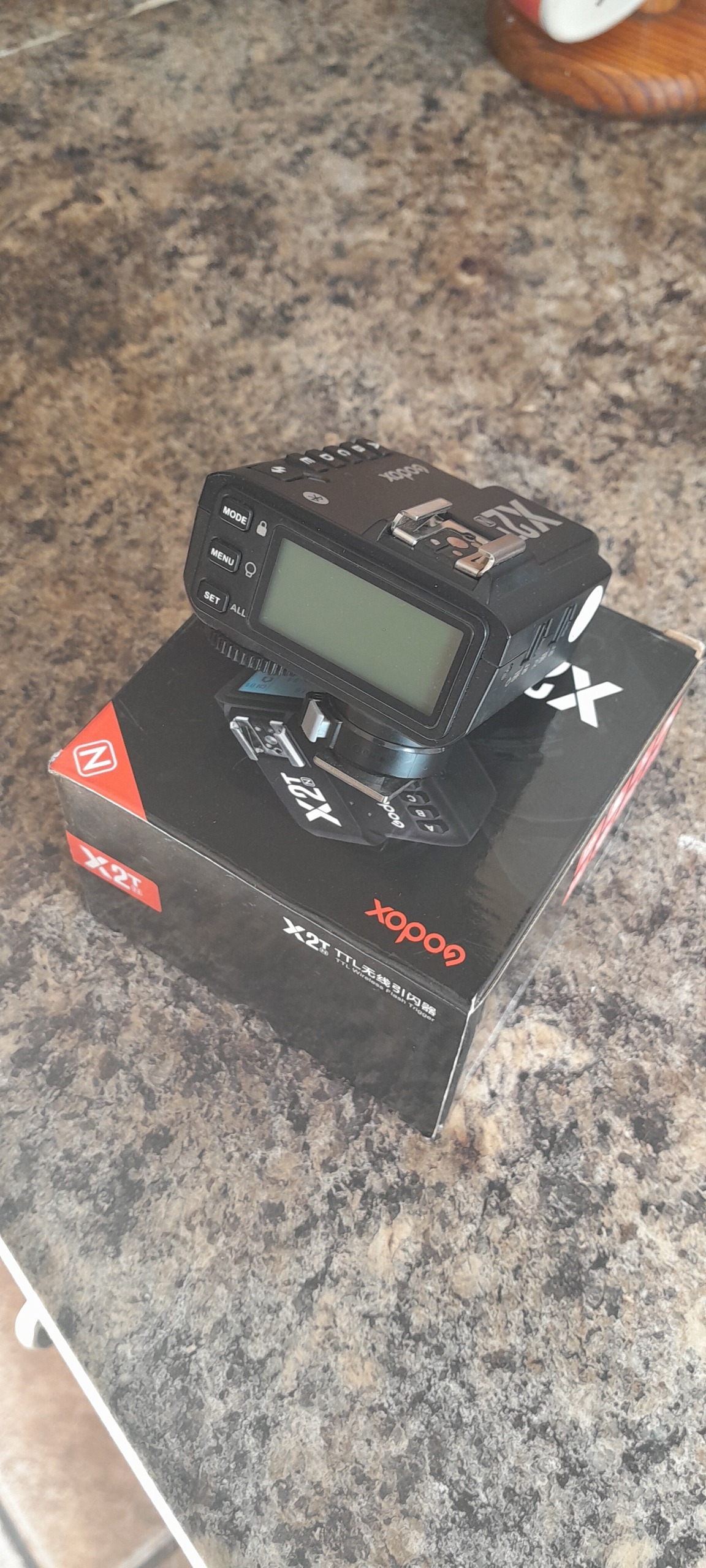 Godox X2T-N Flash Trigger for nikon cameras + 2X 2300mAh batteries