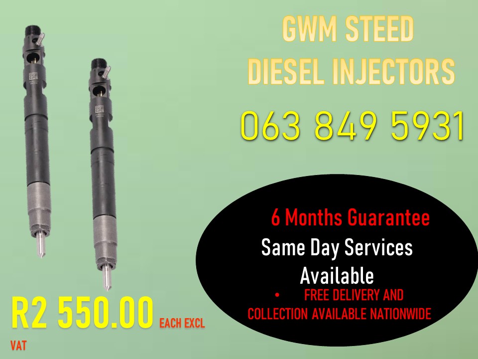GWM 2.0 STEED DIESEL INJECTORS BRITS NORTH WEST - Private Seller GWM 2.0 STEED DIESEL INJECTORS BRITS NORTH WEST - Private Seller