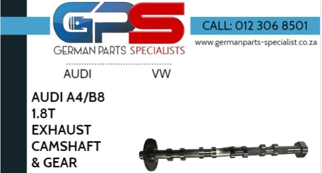 Audi A4 Exhaust Camshaft & Gear for sale - Private Seller Audi A4 Exhaust Camshaft & Gear for sale - Private Seller