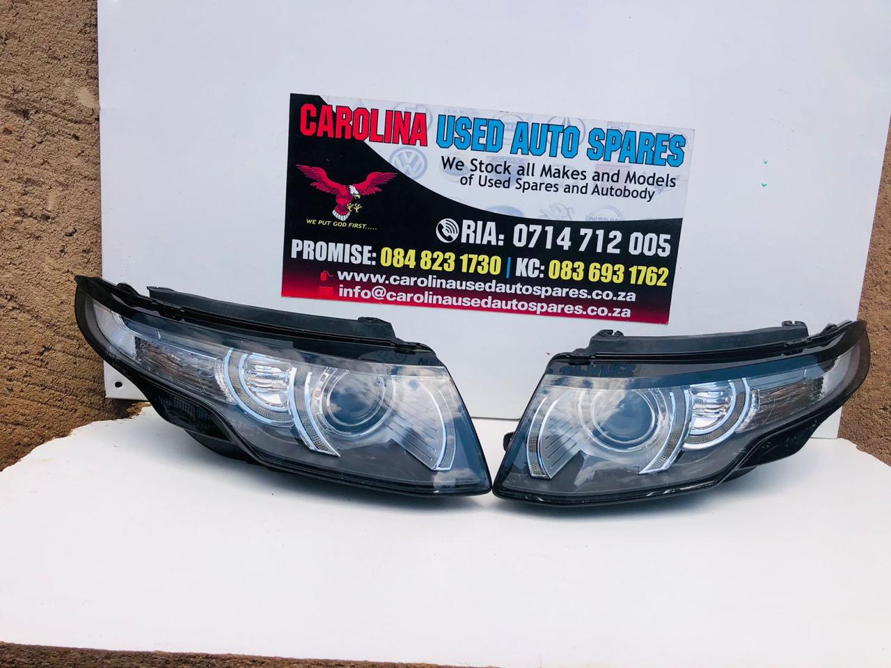 Range Rover Evoque L538 left and right side xenon headlight (restored ) - Private Seller