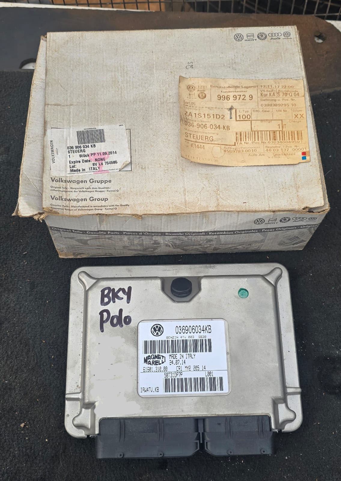 new stock arrivals polo 9n bky computer box/ecu 036906034kb - Private Seller new stock arrivals polo 9n bky computer box/ecu 036906034kb - Private Seller