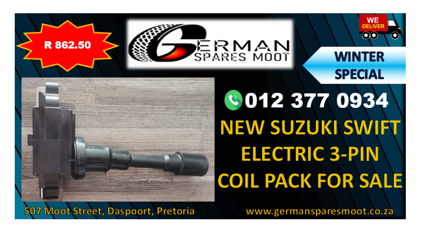 WINTER SALE - Suzuki Swift New Electric 3-Pin Coil Pack - Private Seller WINTER SALE - Suzuki Swift New Electric 3-Pin Coil Pack - Private Seller
