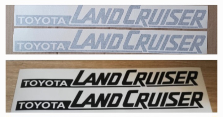 Toyota Land Cruiser TOYOTA tailgate stickers decals - Private Seller Toyota Land Cruiser TOYOTA tailgate stickers decals - Private Seller