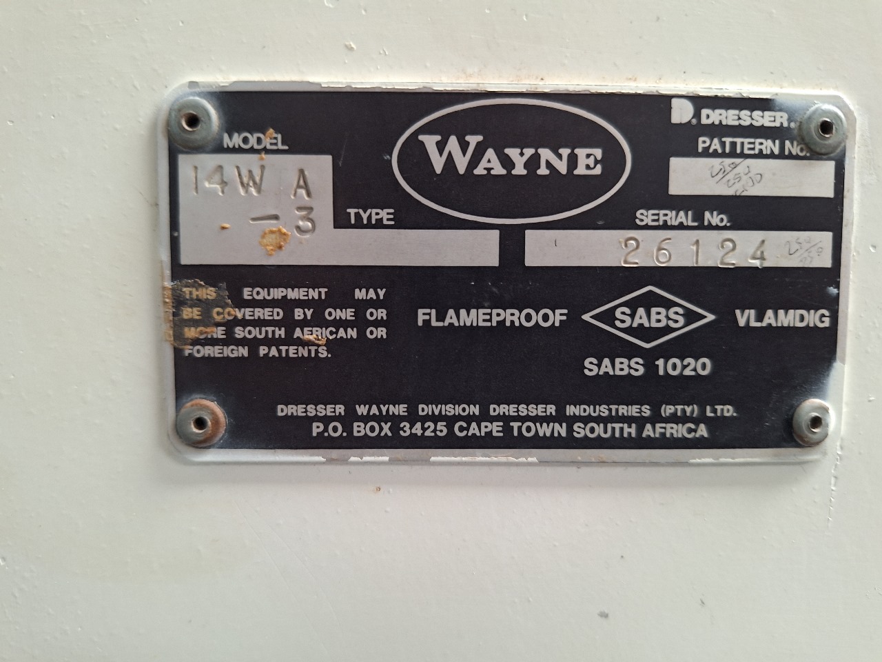 Petrol pump diesel with pipe & Nozzle Wayne Pump
