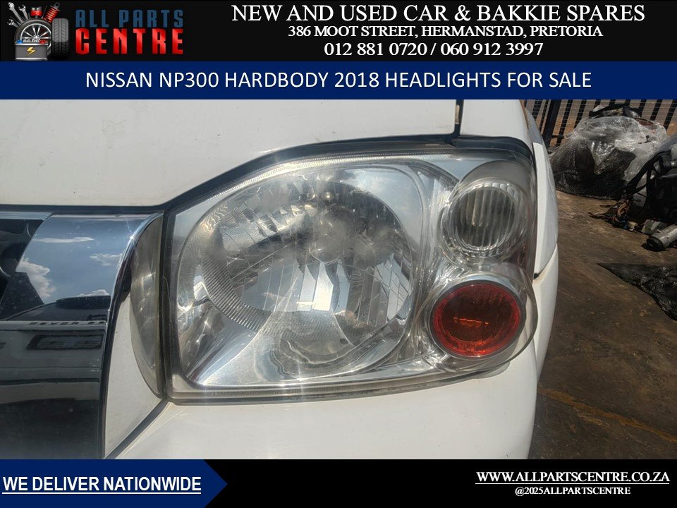 2018 Nissan NP300 Hardbody headlights for sale – Used - Private Seller 2018 Nissan NP300 Hardbody headlights for sale – Used - Private Seller
