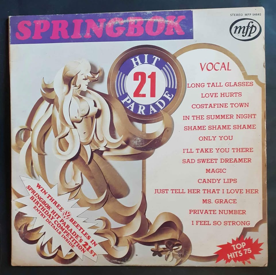 Springbok Hit Parade Vol.21 LP Record Springbok Hit Parade Vol.21 LP Record