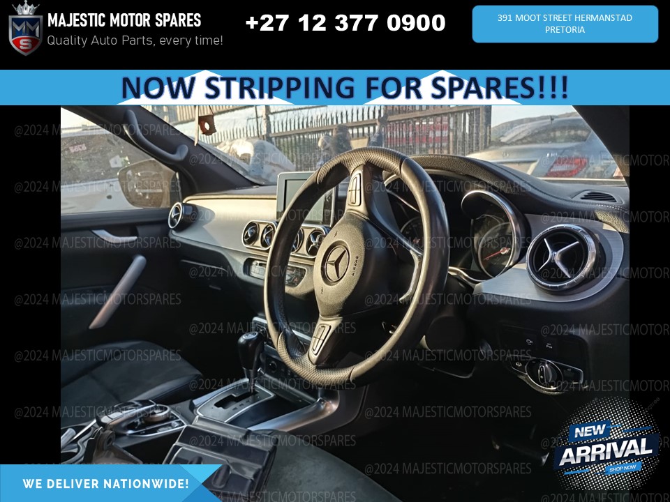 2018 Mercedes X250d 4Matic W470 4x2 Double Cab Auto Diesel Stripping for Spares - Private Seller 2018 Mercedes X250d 4Matic W470 4x2 Double Cab Auto Diesel Stripping for Spares - Private Seller