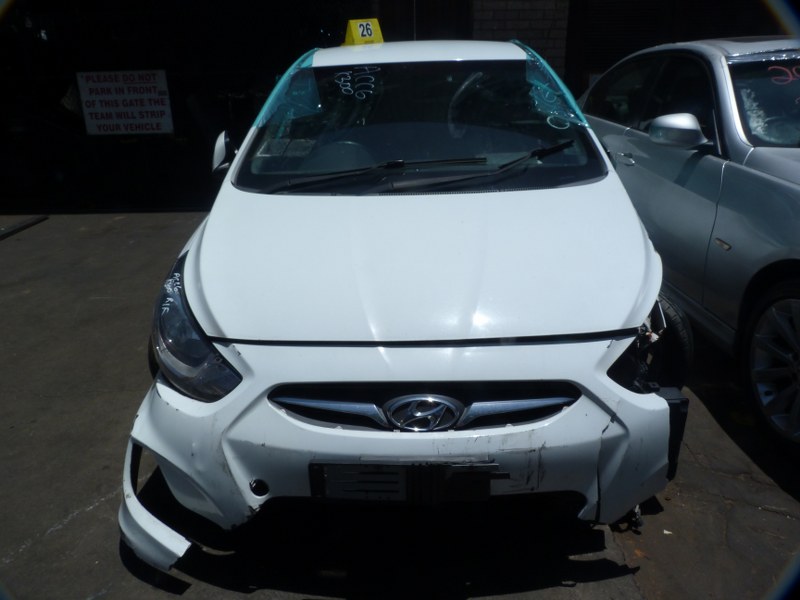 Hyundai Accent 1.6 Fluid AT White - 2014 STRIPPING FOR SPARES - Private Seller Hyundai Accent 1.6 Fluid AT White - 2014 STRIPPING FOR SPARES - Private Seller