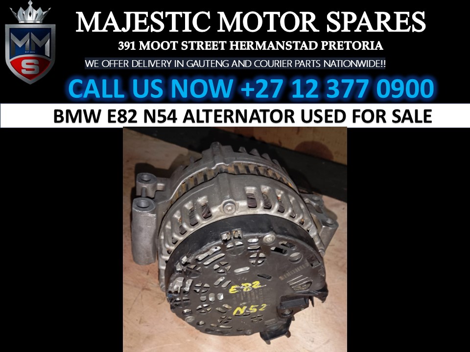 BMW E82 N54 Alternator for Sale Used - Private Seller BMW E82 N54 Alternator for Sale Used - Private Seller
