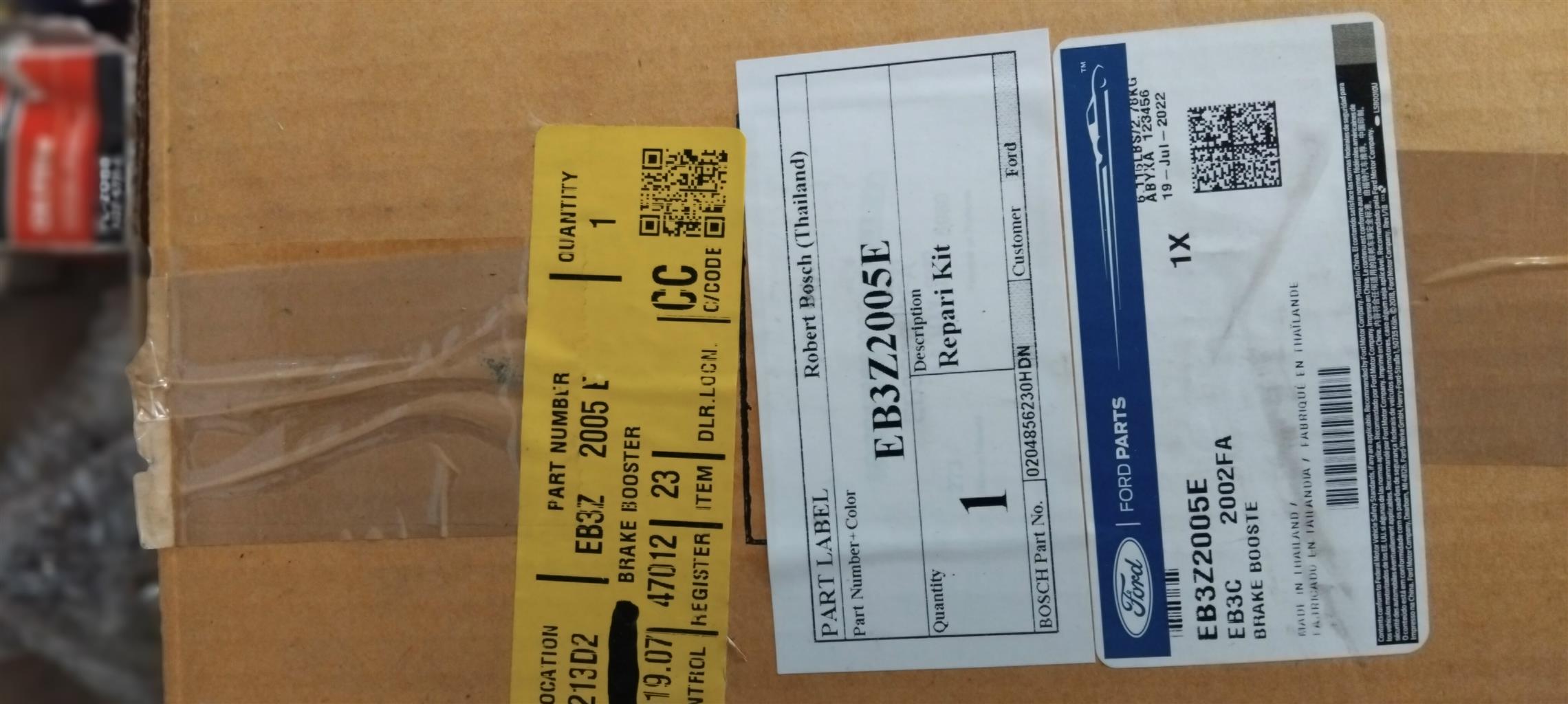 Ford Ranger T6 brake booster. - Private Seller