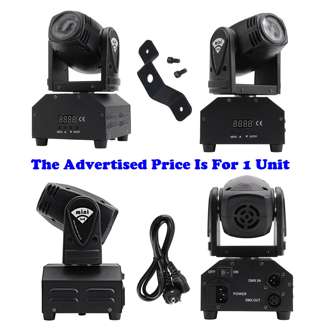 Professional Disco Moving Head Light DMX512 Stage, DJ Party, Night Club, Concert