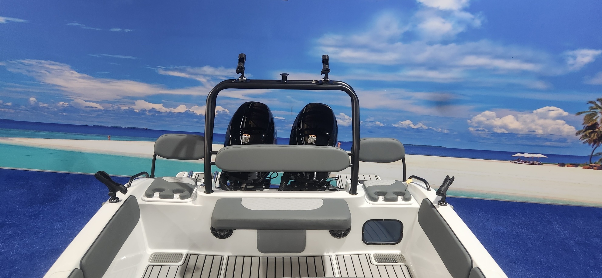 TARPON 190 ON TRAILER 2 X 100 HP SUZUKI 4 STROKES