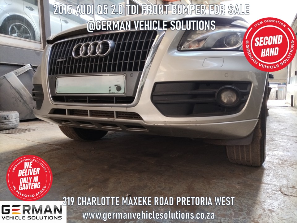 Audi Q5 2.0 TDI Front Bumper with PDC for Sale - Private Seller
