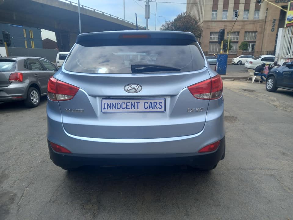 2013 HYUNDAI ix35 2.0 PETROL, MANUAL TRANSMISSION, MILEAGE LIGHT BLUE COLOUR