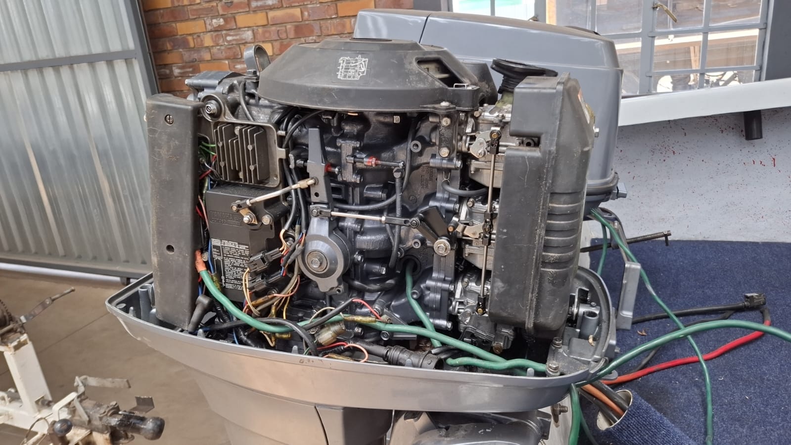 2x YAMAHA 90HP ULTRA LONG SHAFTS TRIM AND TILT MOTORS FOR SALE