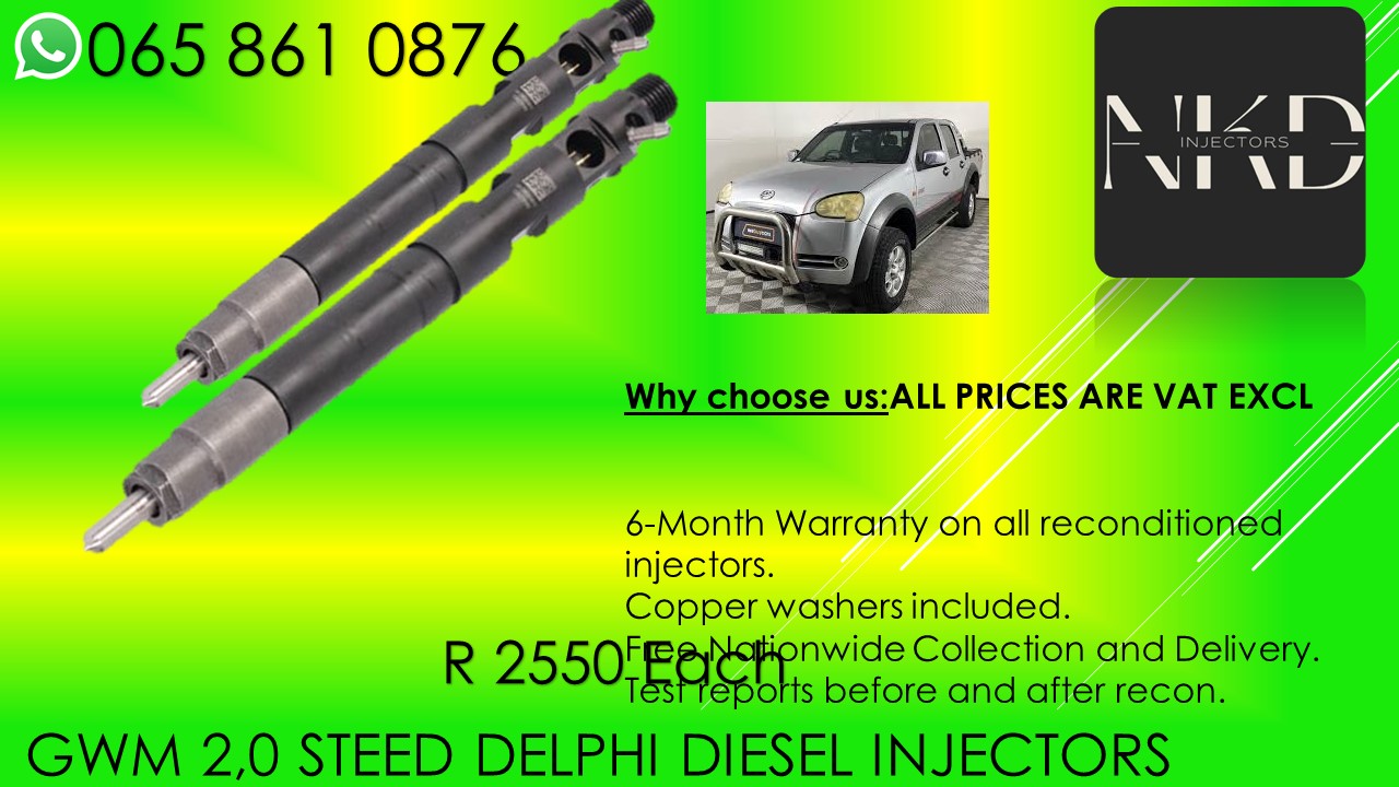 GWM STEED 5 2LITER DIESEL INJECTORS FOR SALE ON SERVICE EXCHANGE - Private Seller GWM STEED 5 2LITER DIESEL INJECTORS FOR SALE ON SERVICE EXCHANGE - Private Seller