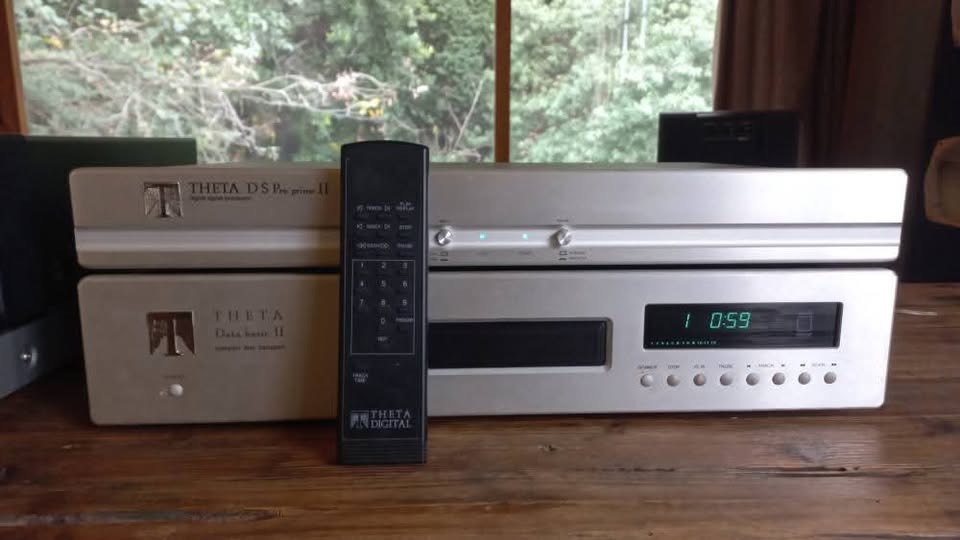 Theta CD transport and DAC