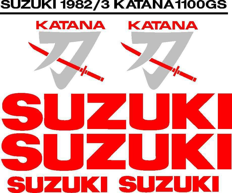 Suzuki Katana decals stickers graphics kits - Private Seller Suzuki Katana decals stickers graphics kits - Private Seller
