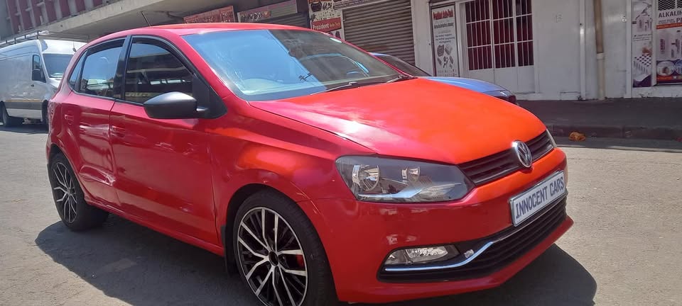 2011 VW POLO 6 1.4, MANUAL, RED COLOUR, 71000KM