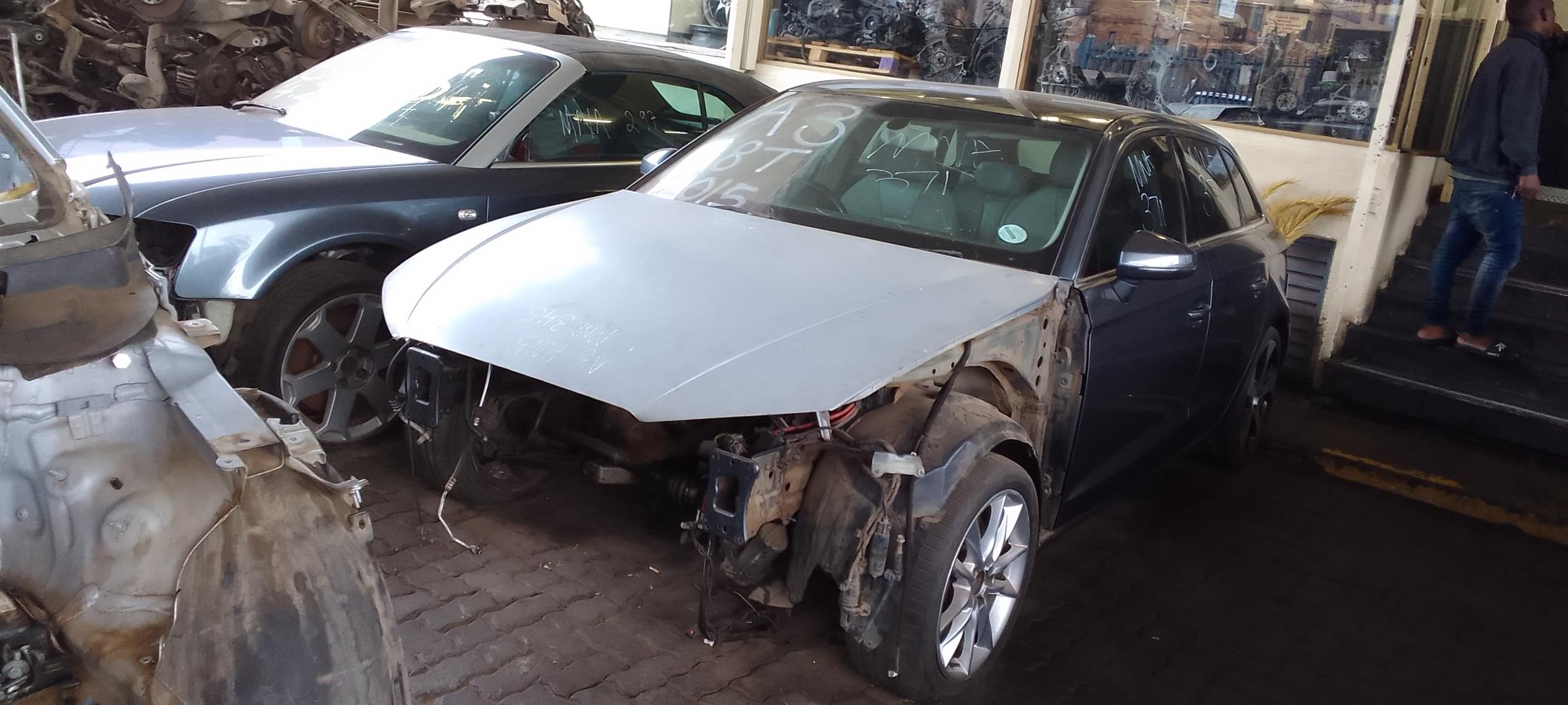 AUDI A3 STRIPPING FOR SPARES.