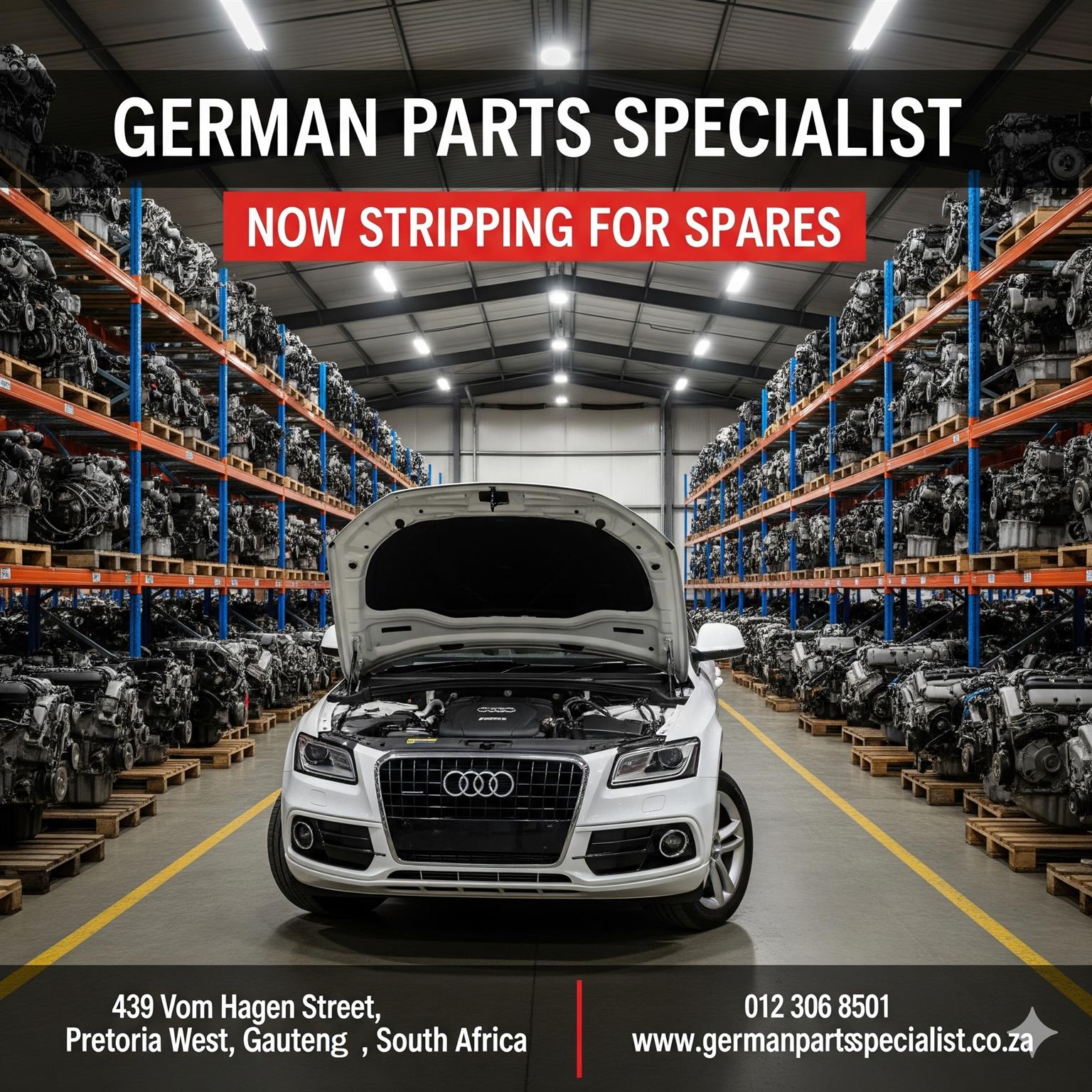 Audi Q5 Stripping for Spares – Available Now - Private Seller Audi Q5 Stripping for Spares – Available Now - Private Seller