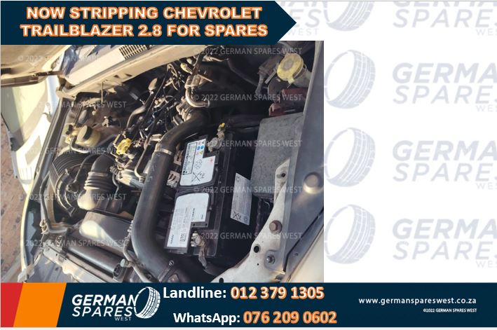 Now Stripping Chevrolet Trailblazer 2.8 For Spares - Private Seller Now Stripping Chevrolet Trailblazer 2.8 For Spares - Private Seller