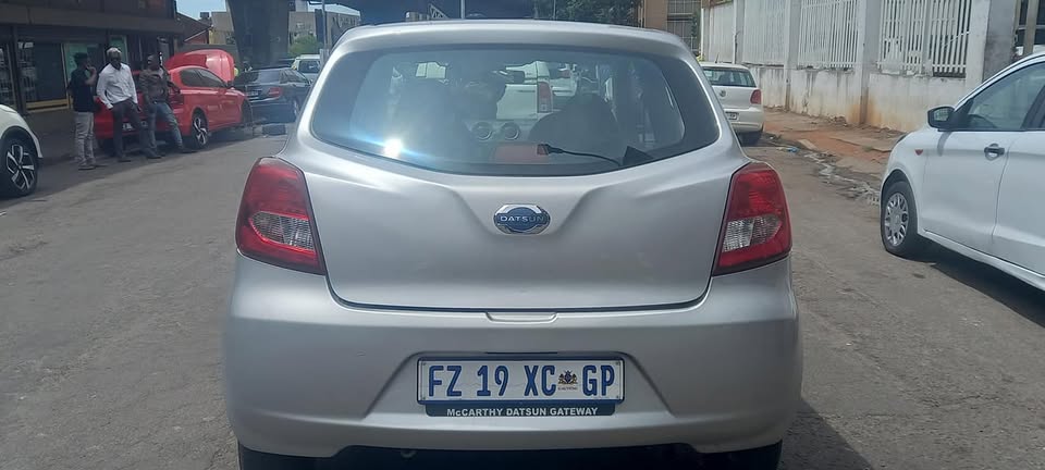2016 NISSAN DATSUN GO 1.2 PETROL, MANUAL TRANSMISSION, SILVER COLOUR, MILEAGE 90000KM