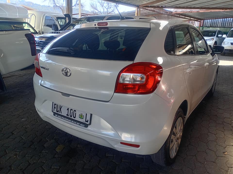Toyota Starlet 1.4ltr Xi on SMD  2020 White in colour  Petrol  Manual