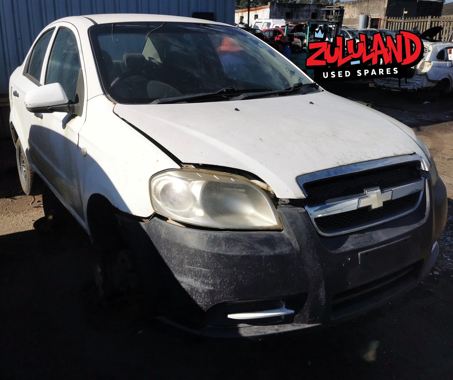2008 Chev Aveo 1.6 – Available for Spare parts