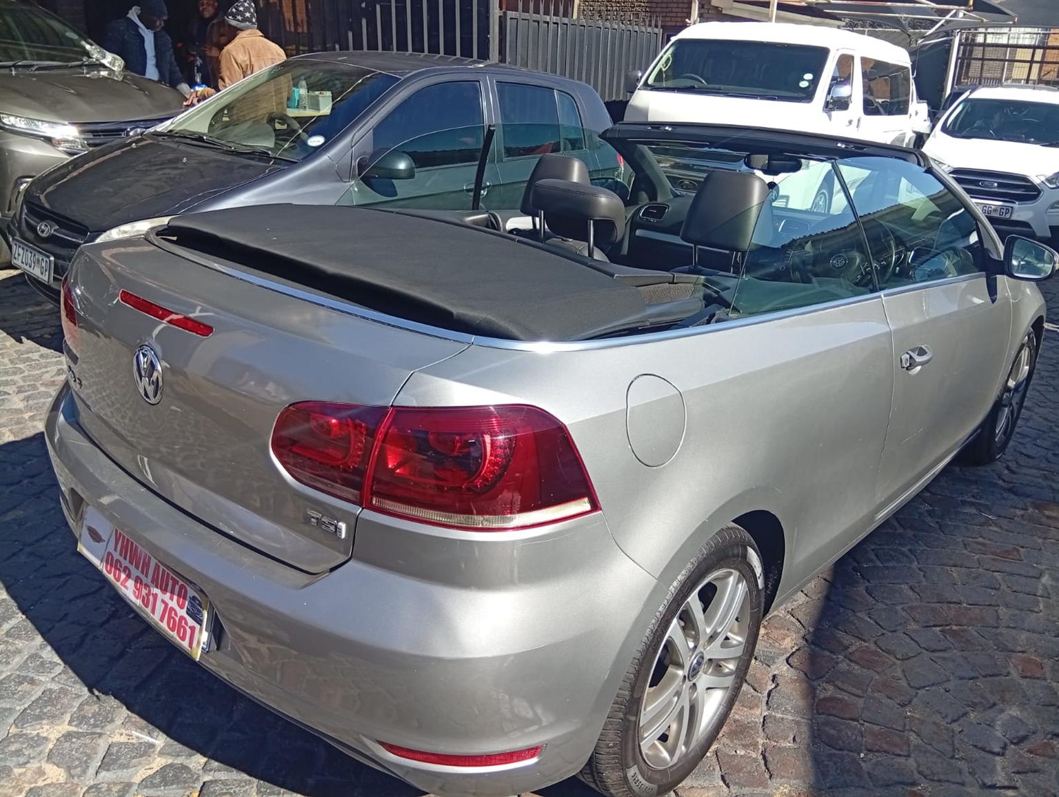 2013 Volkswagen Golf DSG Cabriolet 1.4TSI Comfortline Automatic Leathe