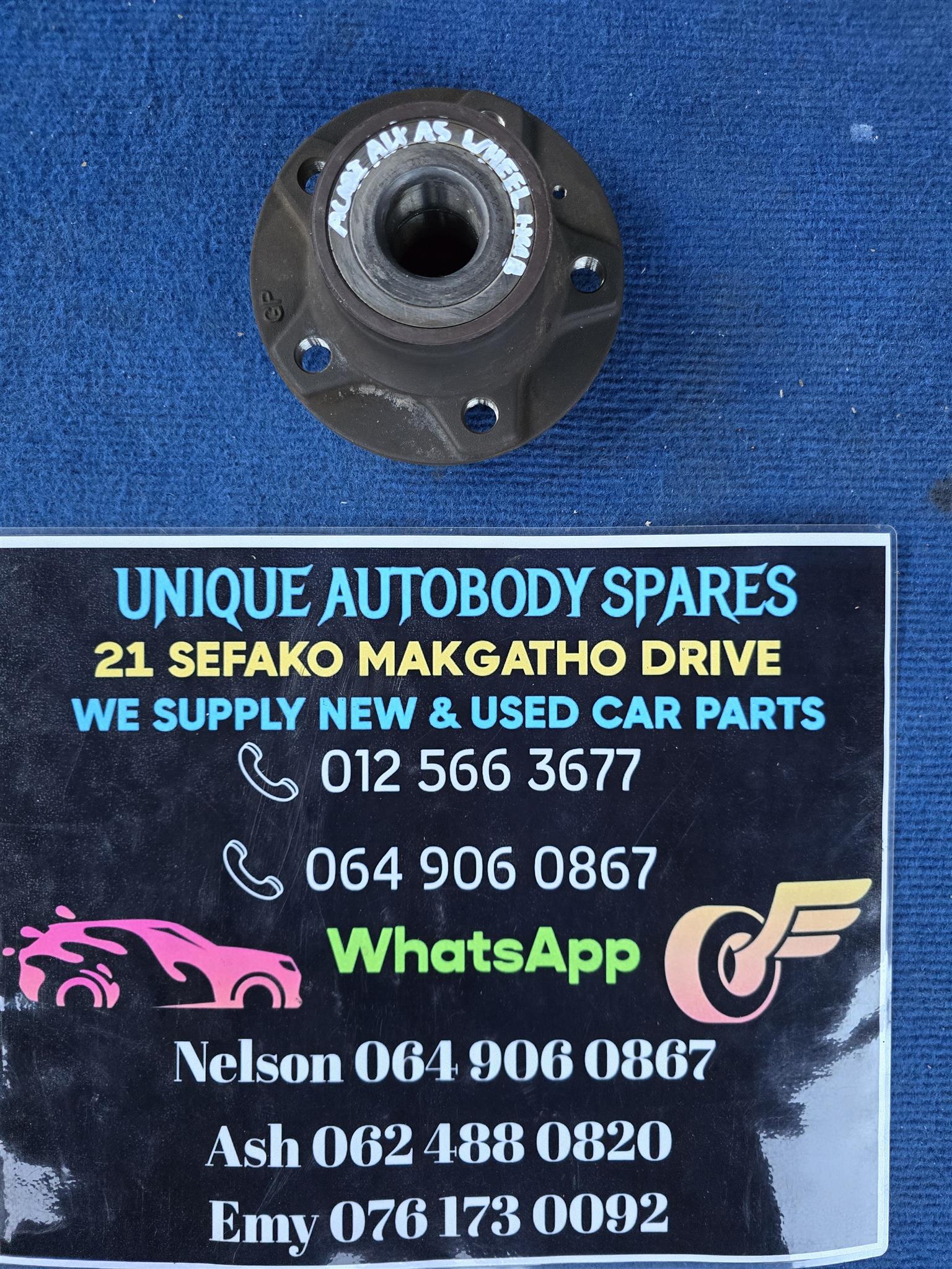 Wheel Hub Bearing for Audi A4 & A5 Original Spare Wheel Hub Bearing for Audi A4 & A5 Original Spare