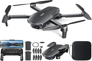 Brushless Motor Drone with 4K Camera for Adults Long