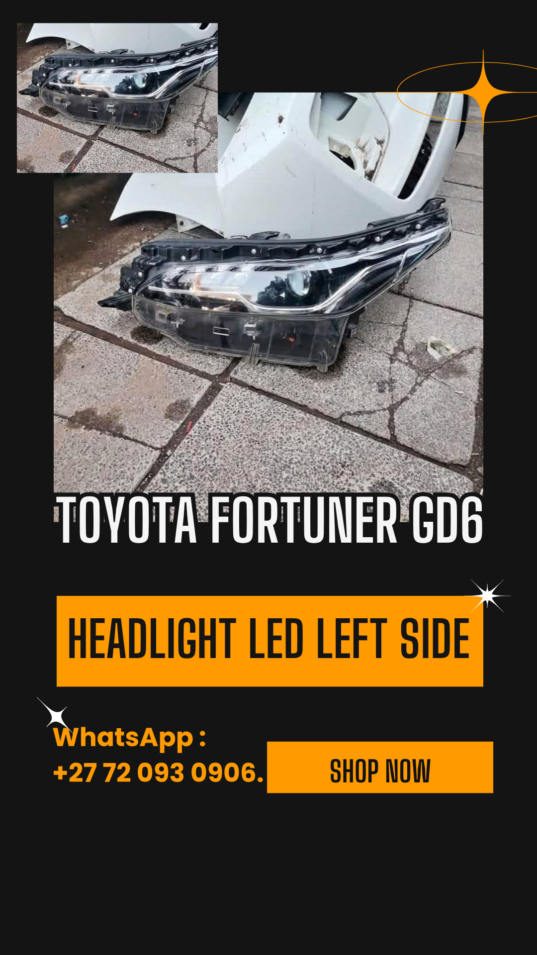 Toyota Fortuner Gd6 Headlight LED Left Side - Private Seller Toyota Fortuner Gd6 Headlight LED Left Side - Private Seller