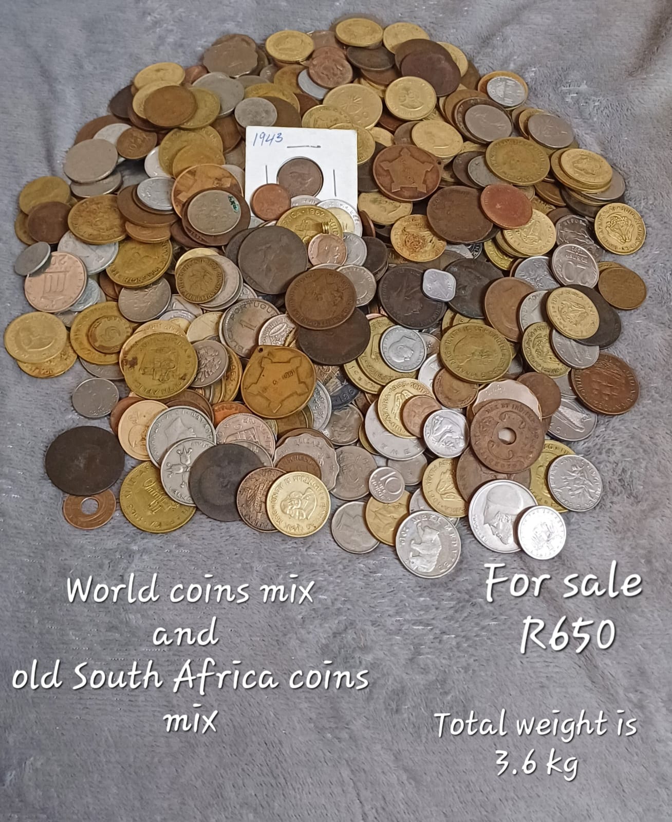 Old coins and World coins
