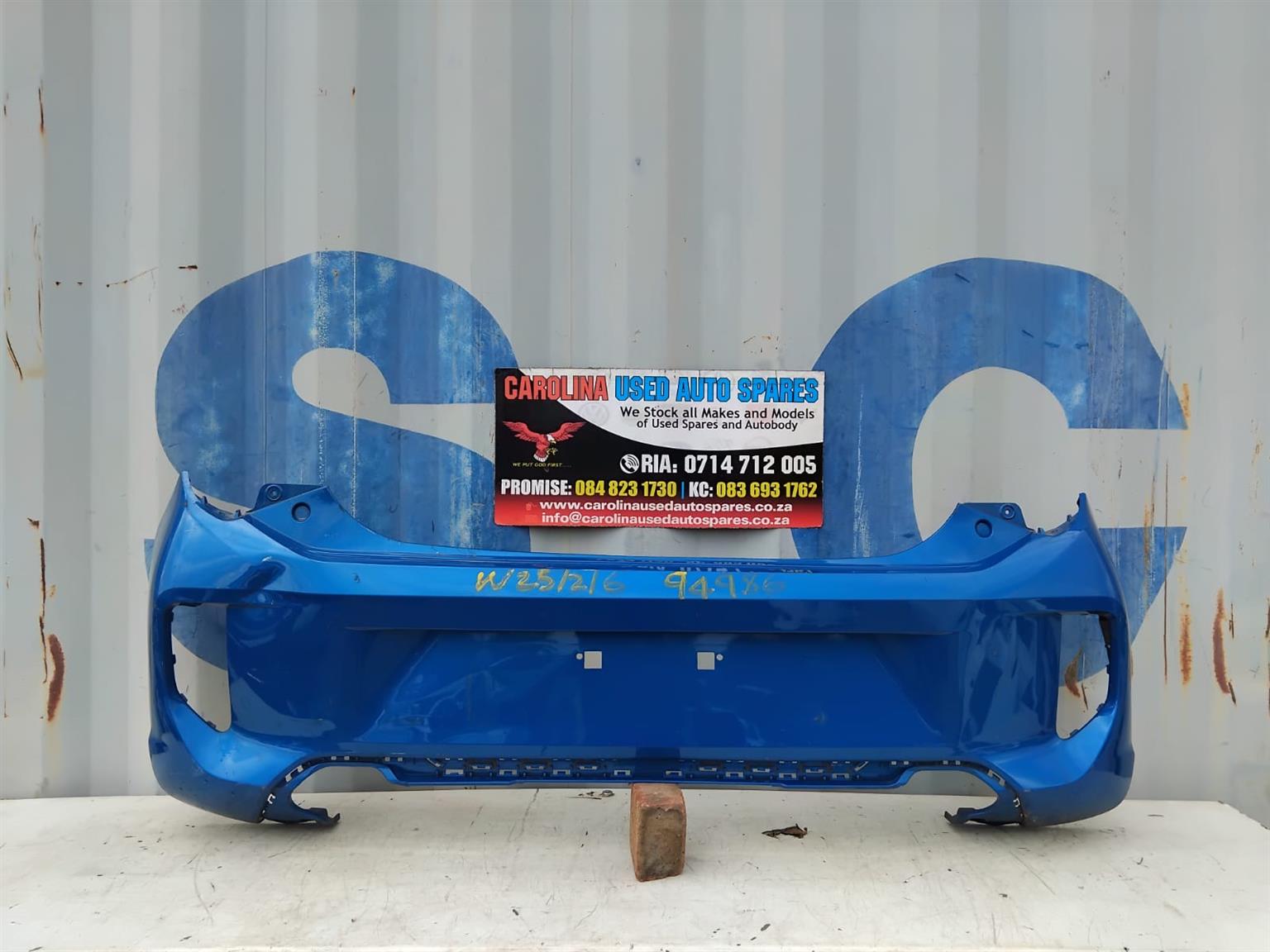 Kia Picanto rear/back bumper - Private Seller Kia Picanto rear/back bumper - Private Seller