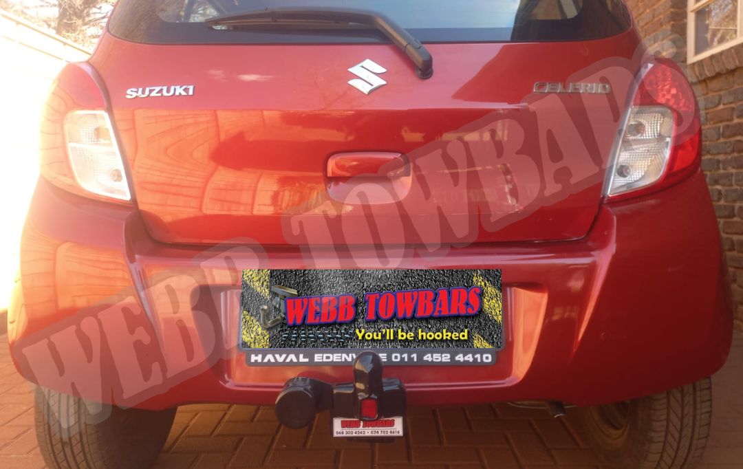 Suzuki Celerio Standard/Detachable Towbars - Private Seller Suzuki Celerio Standard/Detachable Towbars - Private Seller