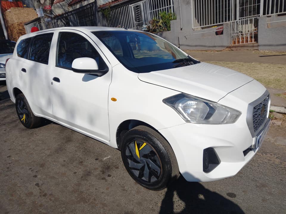 2021 DATSUN GO PLUS 7SEATERS 1.2 ENGINE PETROL, MANUAL, WHITE COLOR