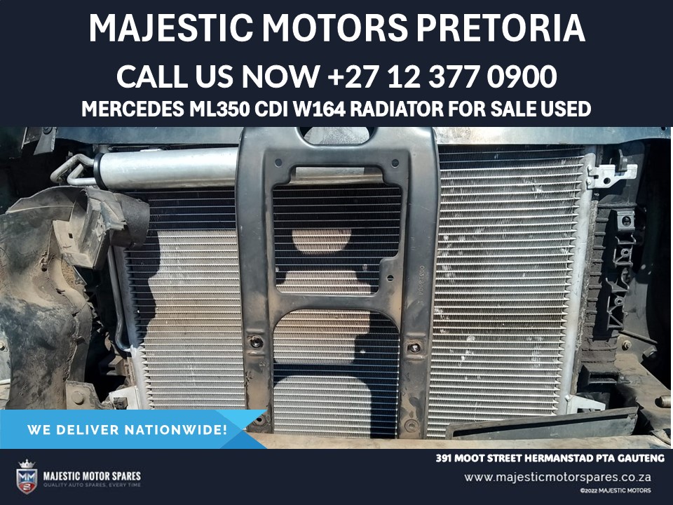Mercedes ML350 cdi radiator for sale used - Private Seller Mercedes ML350 cdi radiator for sale used - Private Seller