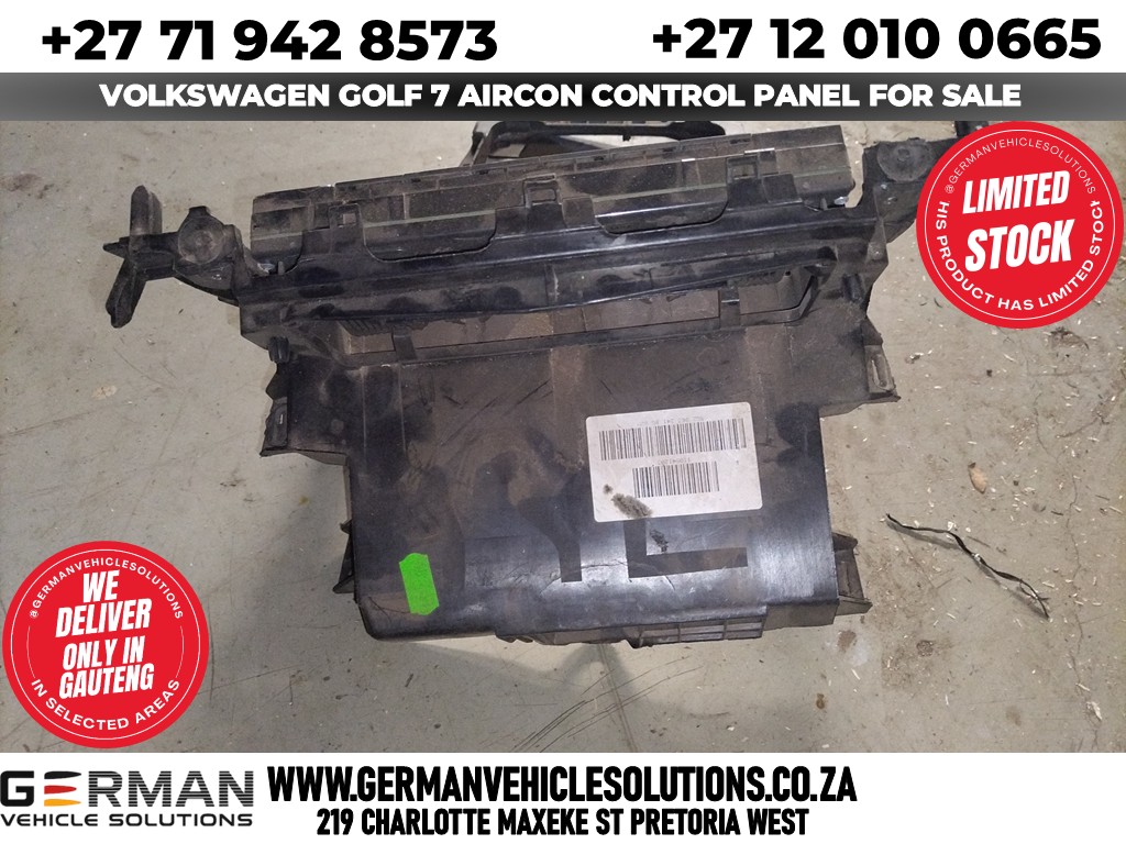 Volkswagen golf 7 aircon control panel for sale Volkswagen golf 7 aircon control panel for sale
